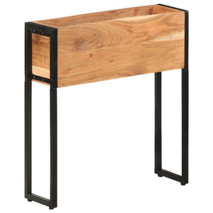 Vidaxl plantenbak 60x20x68 cm massief acaciahout