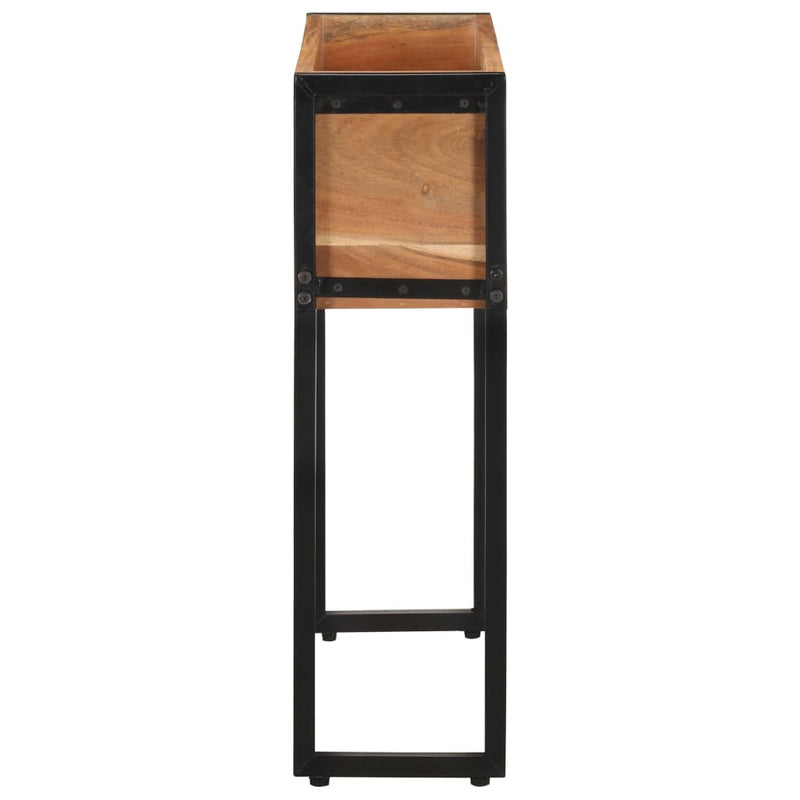 Load image into Gallery viewer, VidaXL Plantenbak 60x20x68 cm massief acaciahout
