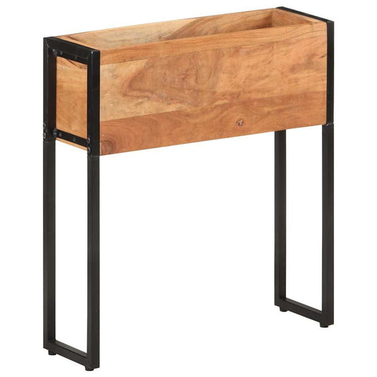 Vidaxl plantenbak 60x20x68 cm massief acaciahout