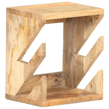 Vidaxl wandskateboardhouder 25x20x30 cm massief mangohout