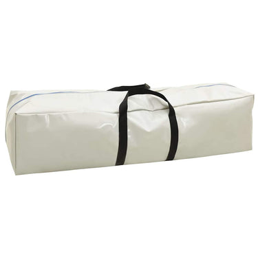 Vidaxl gymnastiekmat met pomp opblaasbaar 60x100x10 cm pvc blauw