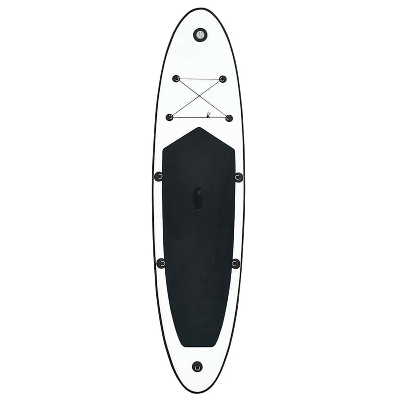 Load image into Gallery viewer, Vidaxl stand-up paddleboard opblaasbaar zwart en wit
