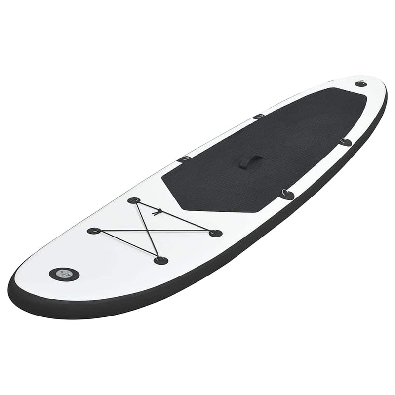 Load image into Gallery viewer, Vidaxl stand up paddleboardset opblaasbaar zwart en wit
