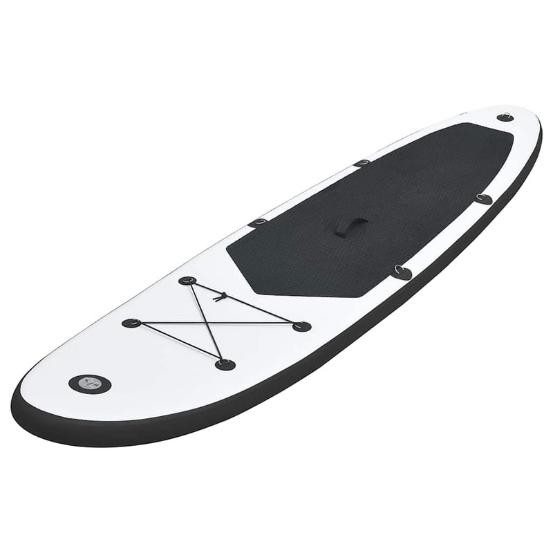 Load image into Gallery viewer, Vidaxl stand up paddleboardset opblaasbaar zwart en wit
