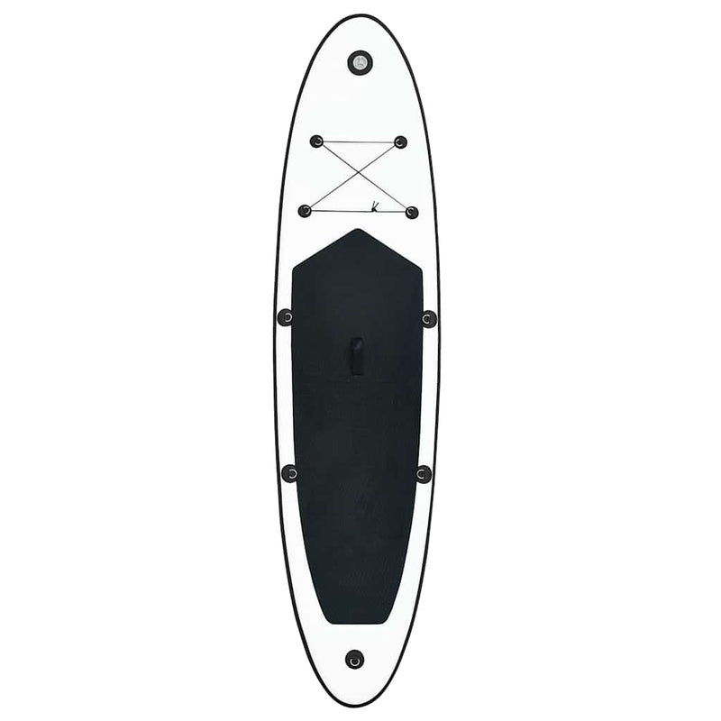 Load image into Gallery viewer, Vidaxl stand up paddleboardset opblaasbaar zwart en wit
