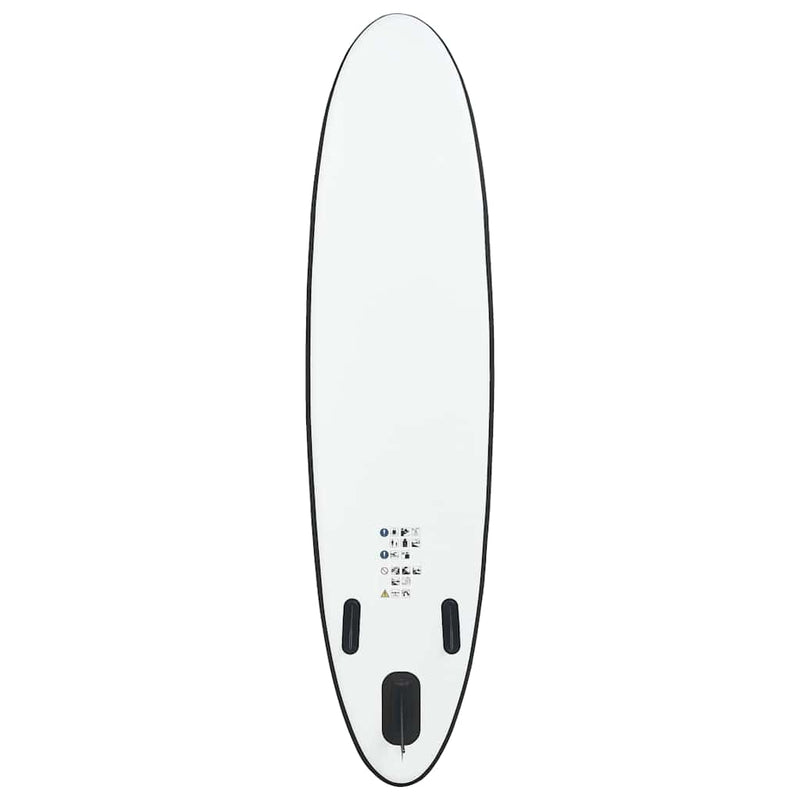 Load image into Gallery viewer, Vidaxl stand up paddleboardset opblaasbaar zwart en wit

