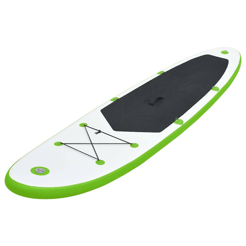 Load image into Gallery viewer, Vidaxl stand up paddleboardset opblaasbaar groen en wit
