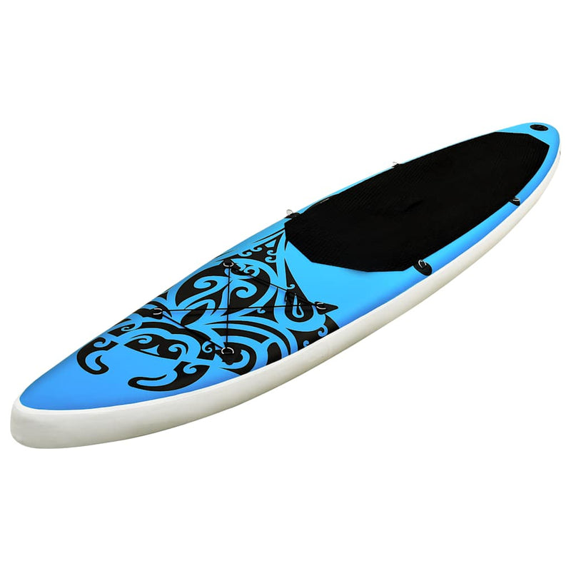 Load image into Gallery viewer, Vidaxl stand up paddleboardset opblaasbaar 320x76x15 cm blauw
