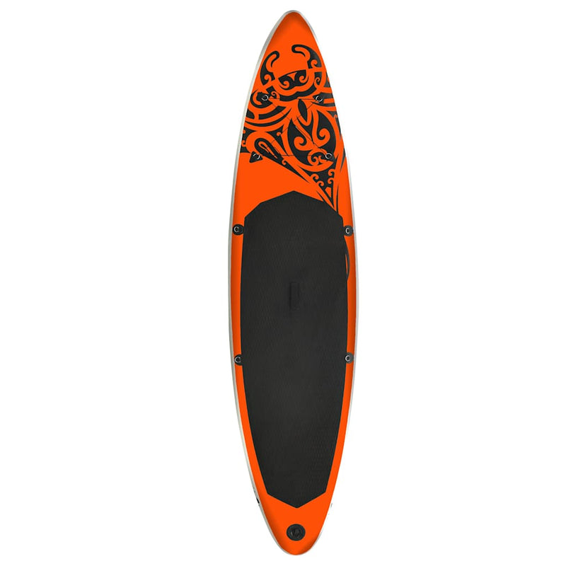 Load image into Gallery viewer, Vidaxl stand up paddleboardset opblaasbaar 366x76x15 cm oranje

