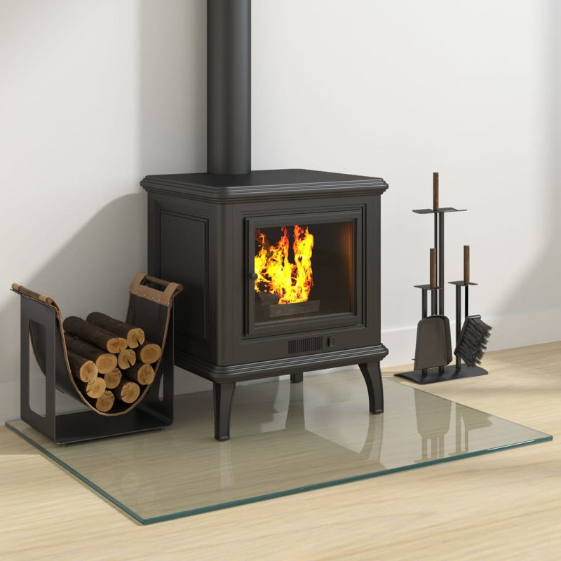 Load image into Gallery viewer, Vidaxl glasplaat openhaard rechthoekig 80x60 cm
