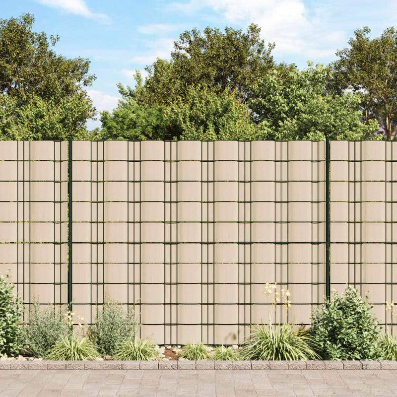 Load image into Gallery viewer, Vidaxl tuinscherm 70x0,19 m pvc crèmekleurig
