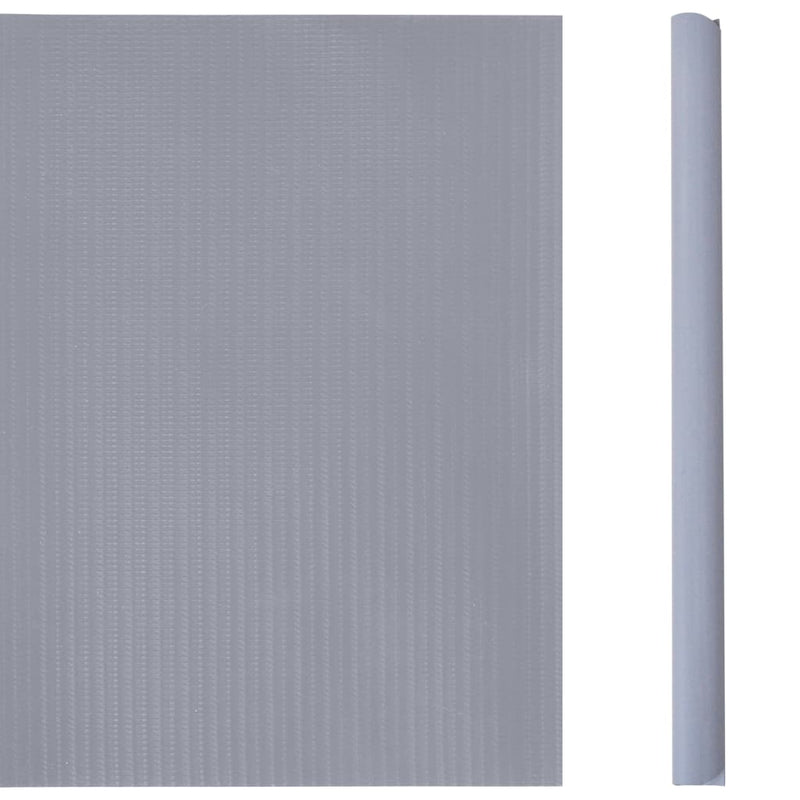 Load image into Gallery viewer, Vidaxl tuinscherm 35x0,19 m pvc mat lichtgrijs
