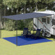 Vidaxl tenttapijt 400x400 cm hdpe blauw