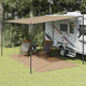 Vidaxl tenttapijt 200x400 cm taupe