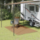Vidaxl tenttapijt 250x300 cm taupe