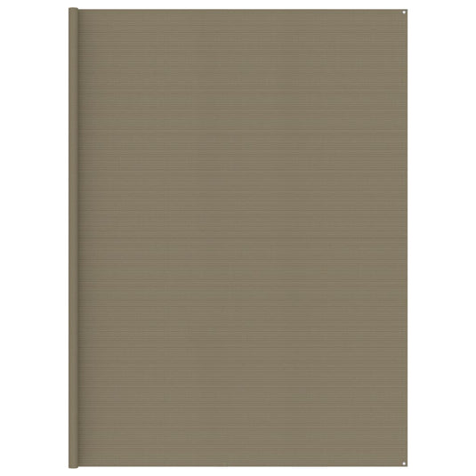 VidaXL Tenttapijt 400x800 cm HDPE taupe