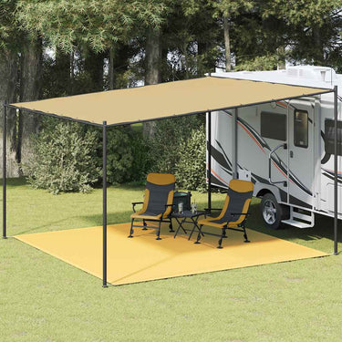 Vidaxl tenttapijt 400x400 cm beige