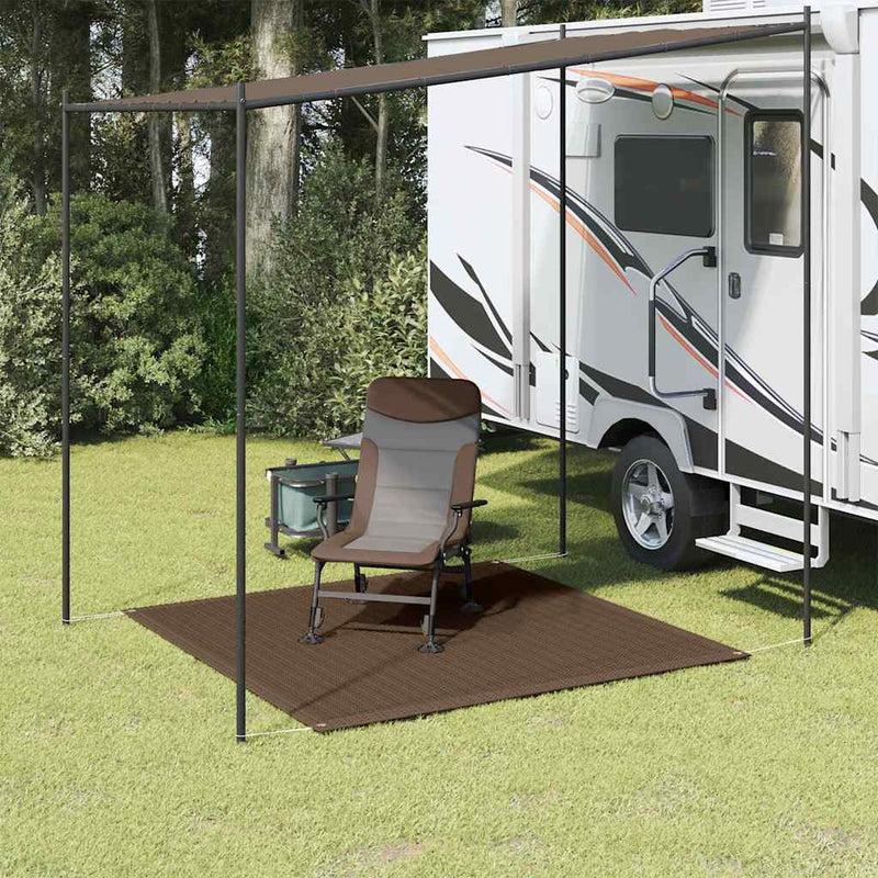 Load image into Gallery viewer, Vidaxl tenttapijt 250x250 cm bruin

