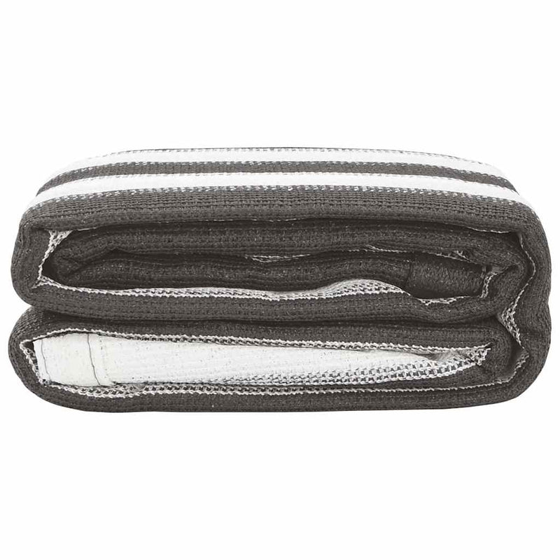 Load image into Gallery viewer, Vidaxl tenttapijt 250x550 cm antracietkleurig en wit
