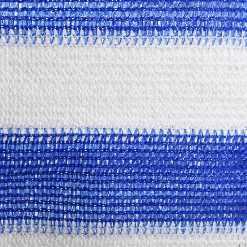 Load image into Gallery viewer, Vidaxl balkonscherm 120x300 cm hdpe blauw en wit

