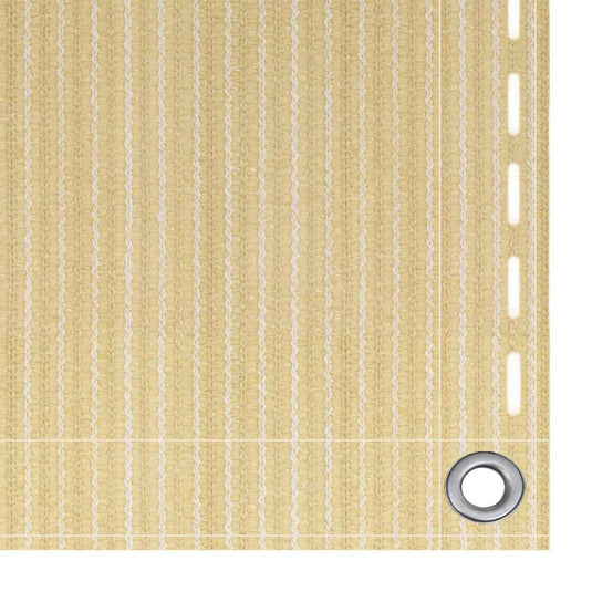 Vidaxl balkonscherm 90x300 cm hdpe beige