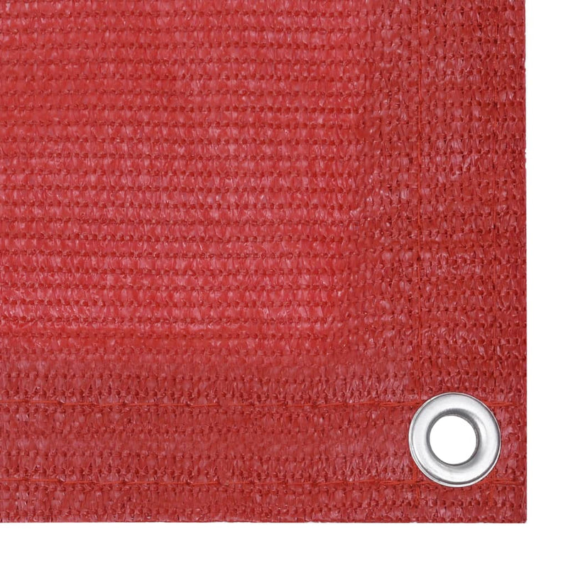 Load image into Gallery viewer, Vidaxl balkonscherm 75x600 cm hdpe rood
