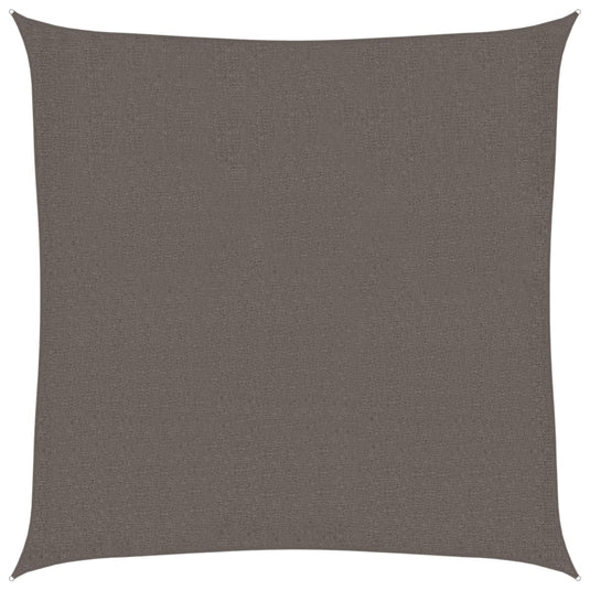 Vidaxl zonnezeil 160 g m² 3x3 m hdpe antracietkleurig