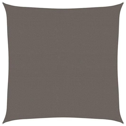 Vidaxl zonnezeil 160 g m² 4x4 m hdpe antracietkleurig
