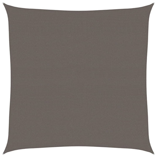 Vidaxl zonnezeil 160 g m² 7x7 m hdpe antracietkleurig