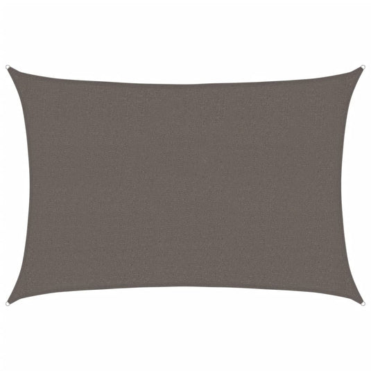 Vidaxl zonnezeil 160 g m² 2,5x3,5 m hdpe antracietkleurig