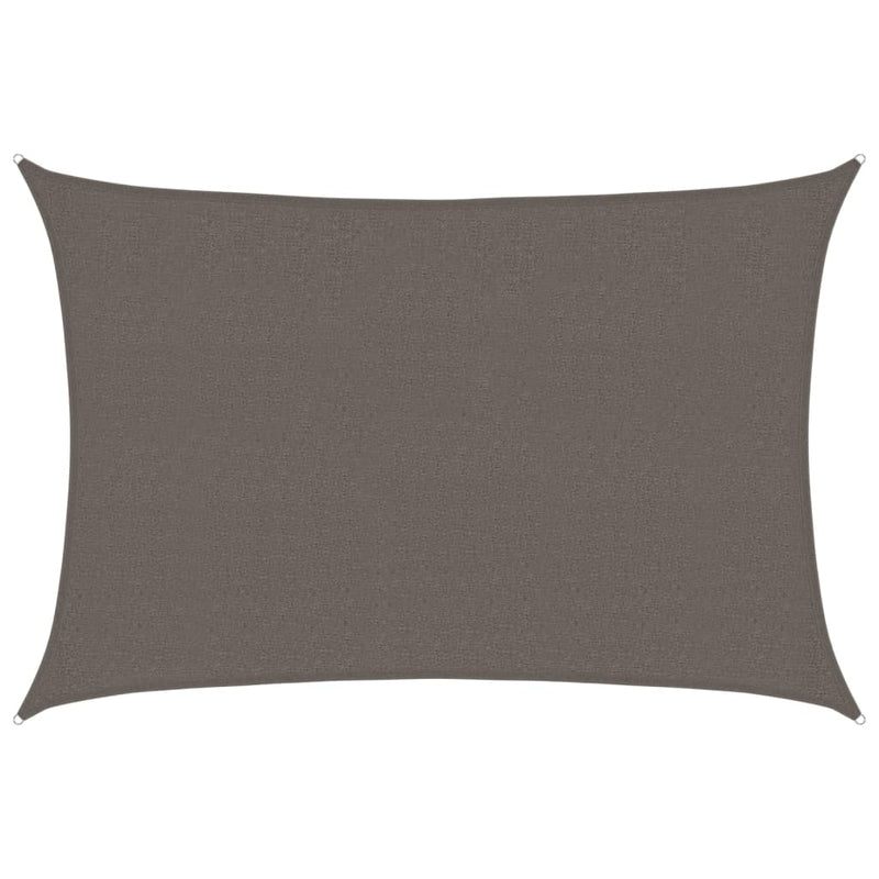 Load image into Gallery viewer, Vidaxl zonnezeil 160 g m² 2,5x4 m hdpe antracietkleurig
