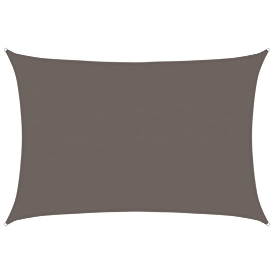 Vidaxl zonnezeil 160 g m² 5x7 m hdpe antracietkleurig