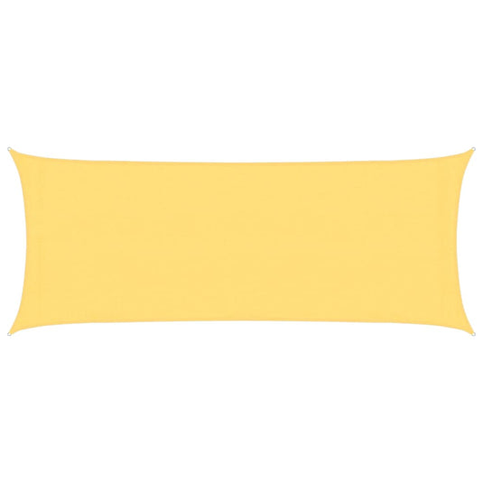 Vidaxl zonnezeil 160 g m² 2x5 m hdpe beige