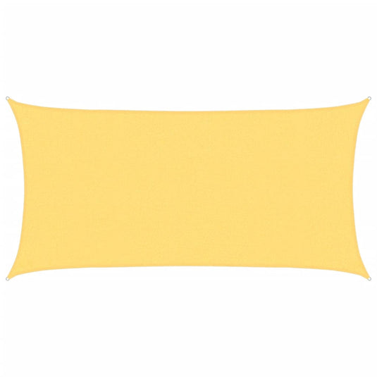 Vidaxl zonnezeil 160 g m² 2,5x5 m hdpe beige