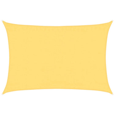 Vidaxl zonnezeil 160 g m² 3,5x4,5 m hdpe beige