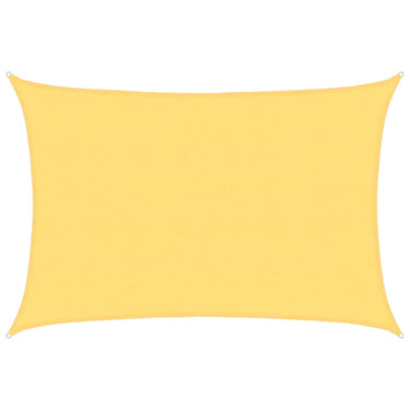 Vidaxl zonnezeil 160 g m² 5x6 m hdpe beige