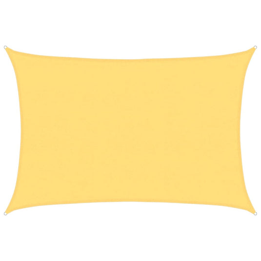 Vidaxl zonnezeil 160 g m² 5x7 m hdpe beige