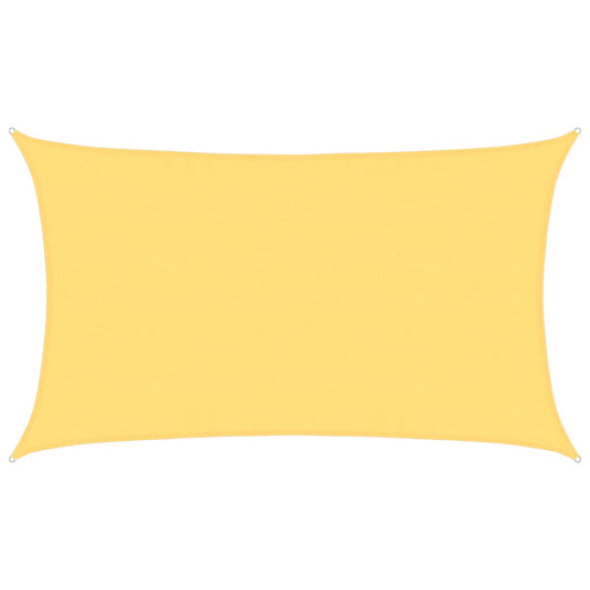 Vidaxl zonnezeil 160 g m² 5x8 m hdpe beige