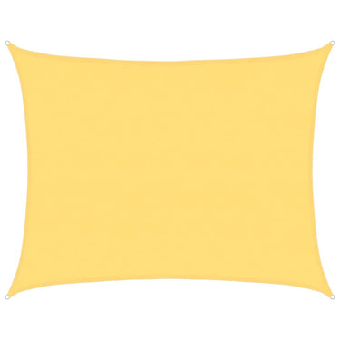 Vidaxl zonnezeil 160 g m² 6x7 m hdpe beige