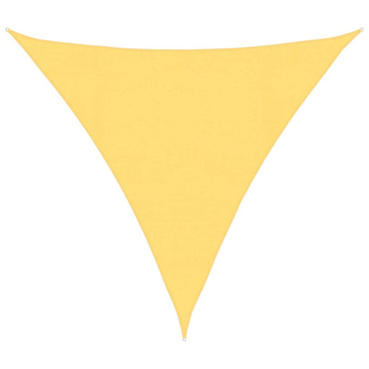 Vidaxl zonnezeil 160 g m² 4,5x4,5x4,5 m hdpe beige