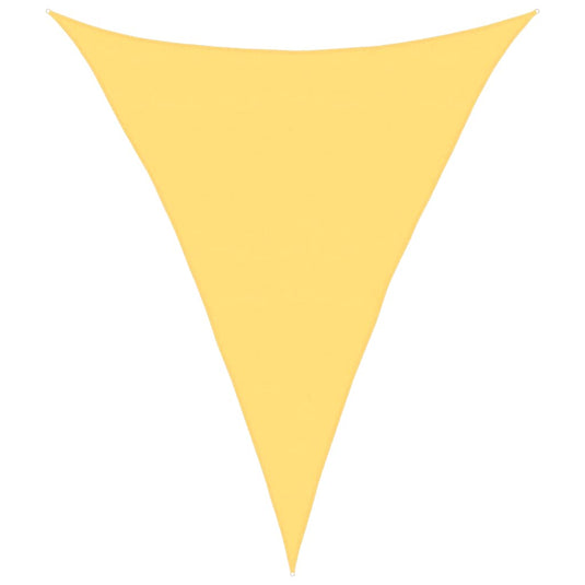 Vidaxl zonnezeil 160 g m² 5x7x7 m hdpe beige