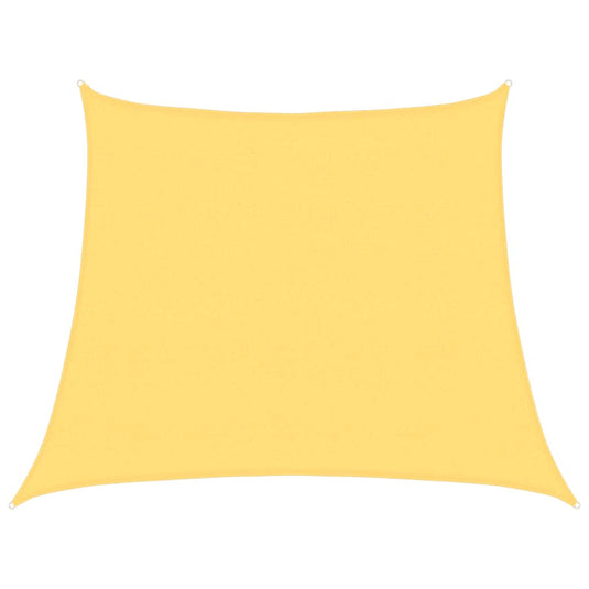 Vidaxl zonnezeil 160 g m² 3 4x3 m hdpe beige