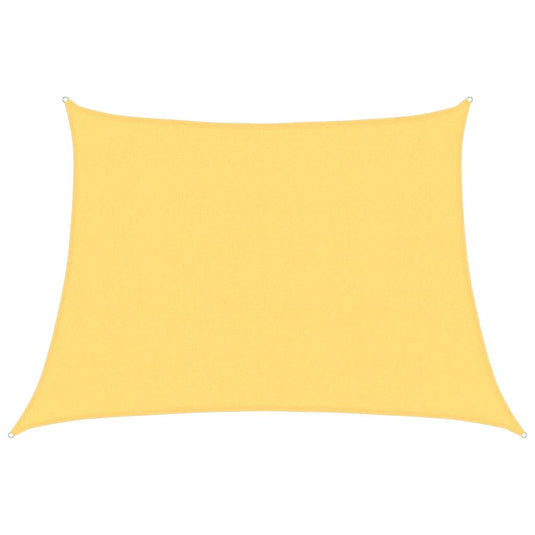 Vidaxl zonnezeil 160 g m² 4 5x3 m hdpe beige