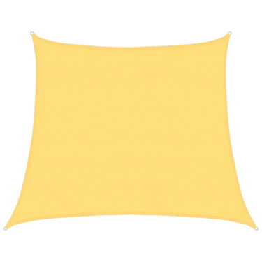 Vidaxl zonnezeil 160 g m² 4 5x4 m hdpe beige