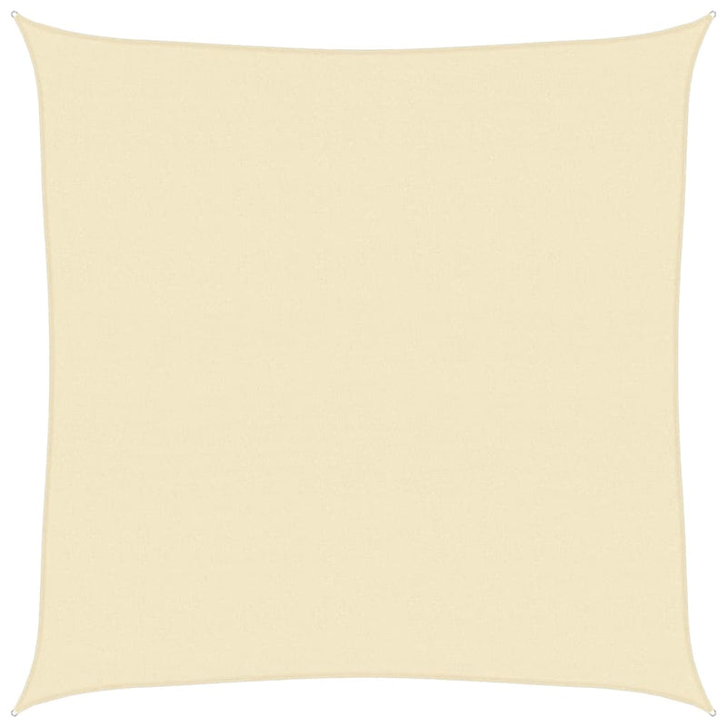 Load image into Gallery viewer, Vidaxl zonnezeil 160 g m² 5x5 m hdpe crèmekleurig
