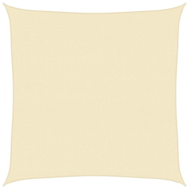 Load image into Gallery viewer, Vidaxl zonnezeil 160 g m² 6x6 m hdpe crèmekleurig
