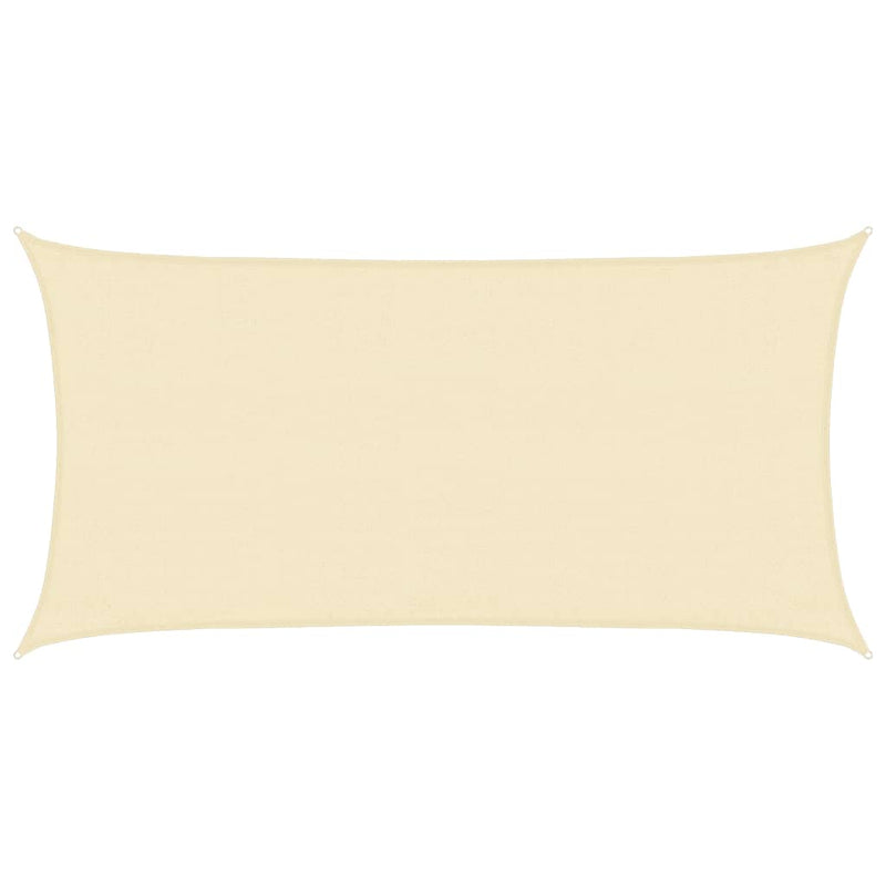 Load image into Gallery viewer, Vidaxl zonnezeil 160 g m² 3x6 m hdpe crèmekleurig
