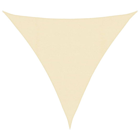 Vidaxl zonnezeil 160 g m² 4x4x4 m hdpe crèmekleurig