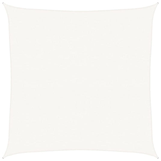 VidaXL Zonnezeil 160 g m² 5x5 m HDPE wit