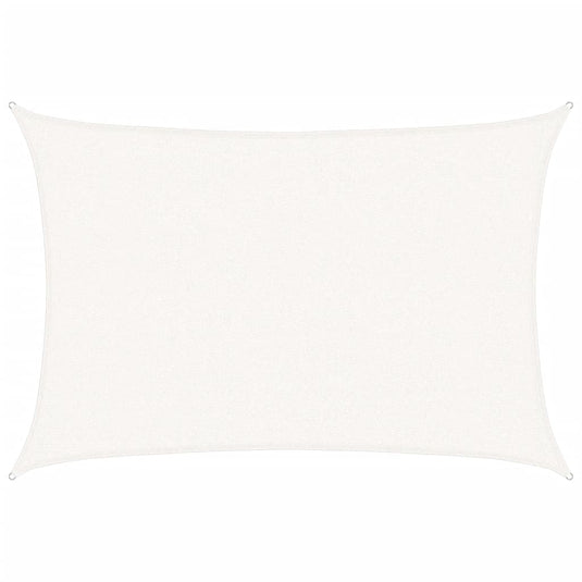 Vidaxl zonnezeil 160 g m² 2,5x3,5 m hdpe wit